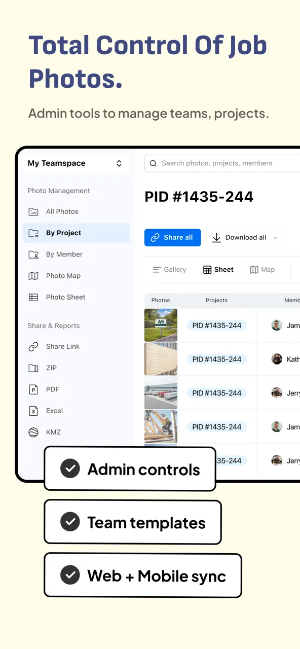 Timemark: Photo Proof for Work App Store pantalla 7 de 8 (store): App Store