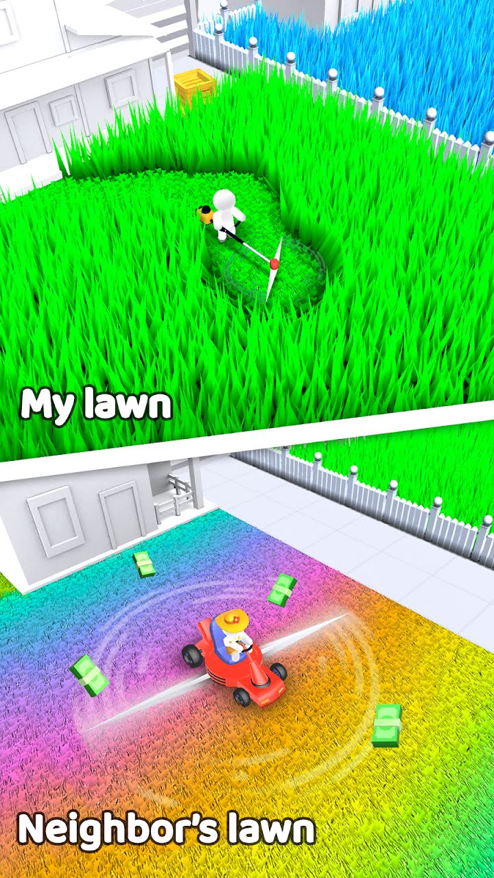 Google Play flow in Mow My Lawn - Aparando Grama