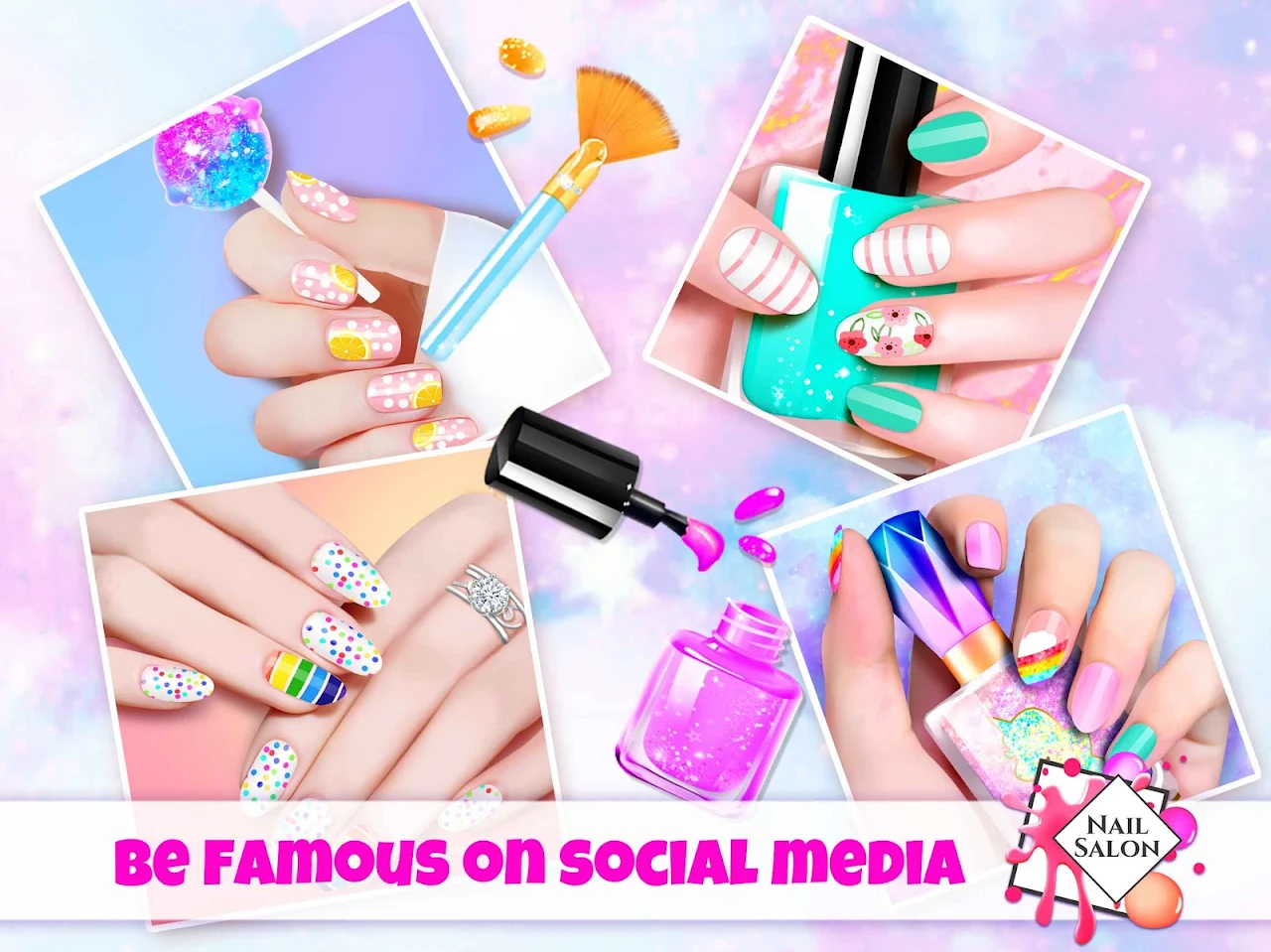 Super Nail Salon: Fun Games Google Play pantalla 8 de 8 (store): Google Play