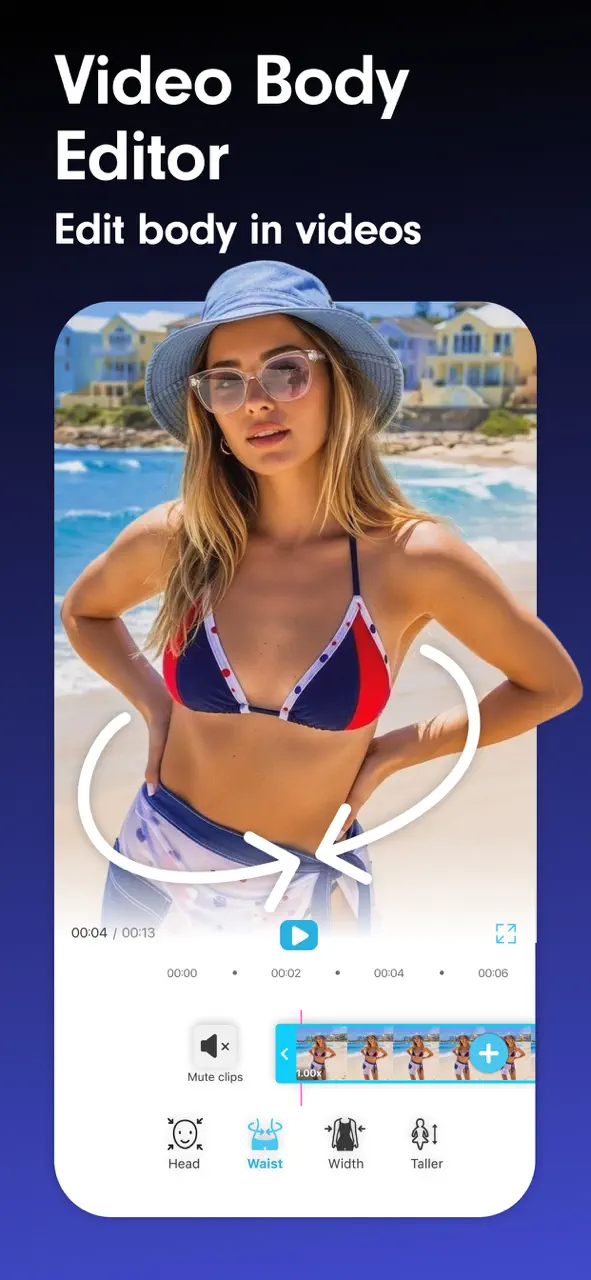 YouCam Video: AI Video Editor App Store pantalla 5 de 10 (store): App Store