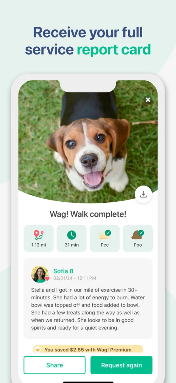 Wag! - Dog Walkers & Sitters App Store pantalla 5 de 5 (store): App Store