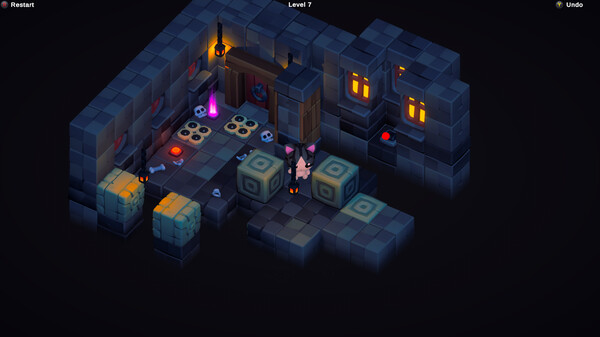 Sokocat - Dungeon Screenshots pantalla 8 de 10 (game): Gameplay
