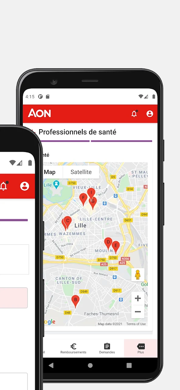 MySanté by Aon Google Play screen 7 of 19 (store): Google Play
