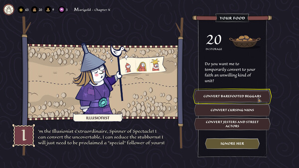 Becoming Saint Screenshots screen 9 of 10 (game): Gameplay