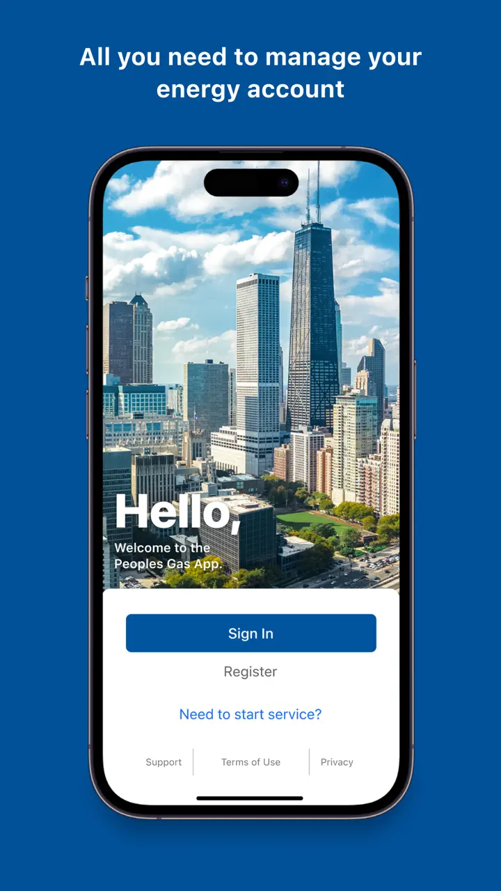 App Store flow in Peoples Gas Chicago