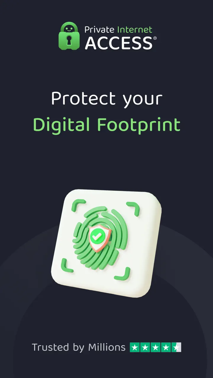 App Store flow in Private Internet Access 虛擬私人網路