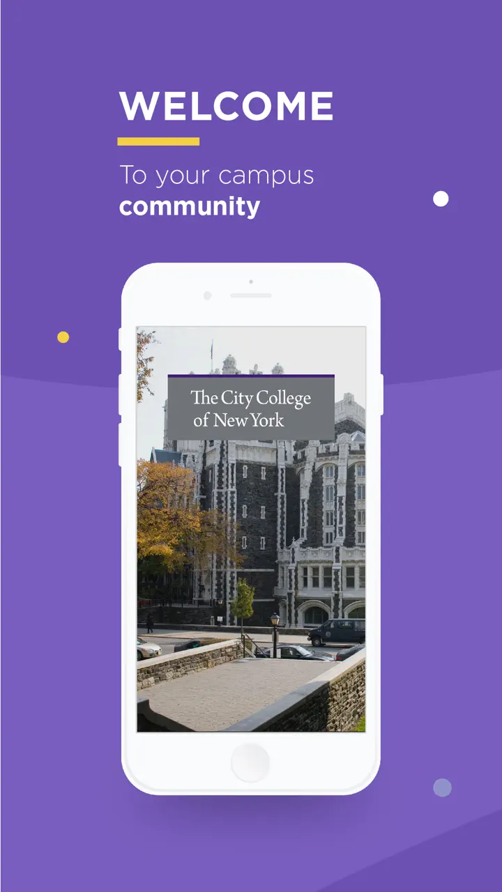 App Store flow in CCNY Student Life
