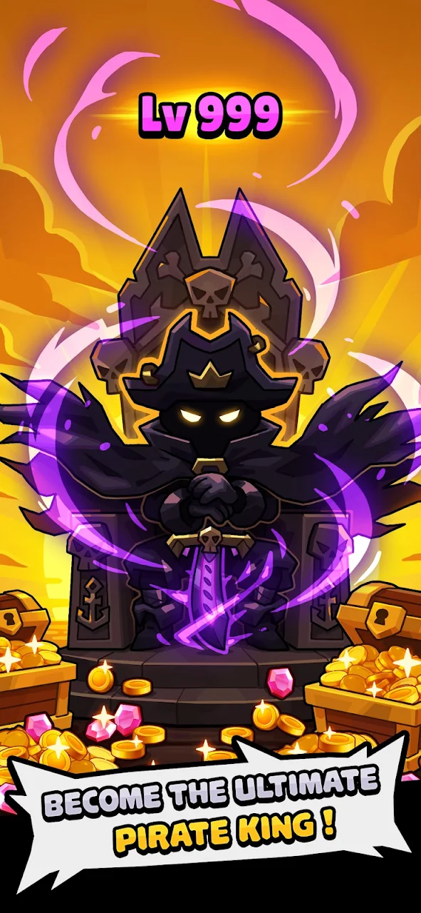 Bounty Bash: RPG Pirata Idle Google Play pantalla 6 de 11 (store): Google Play