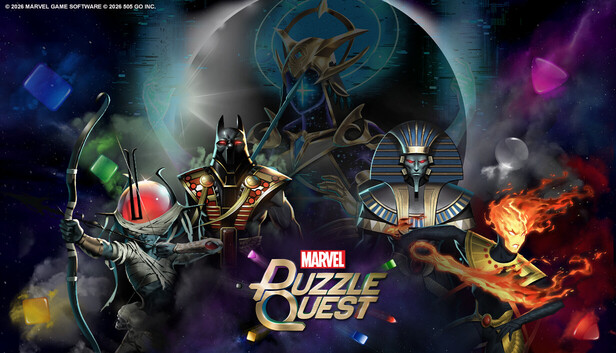 Screenshots flow in MARVEL Puzzle Quest