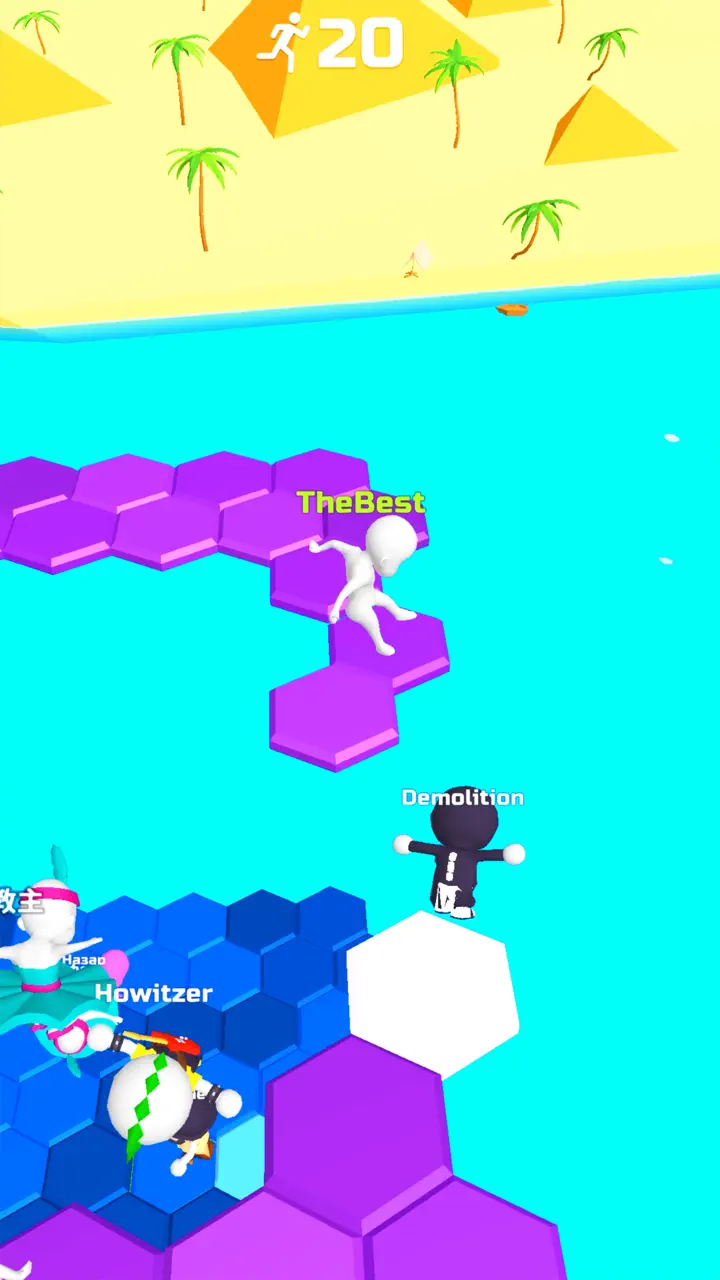 App Store flow in Do Not Fall .io