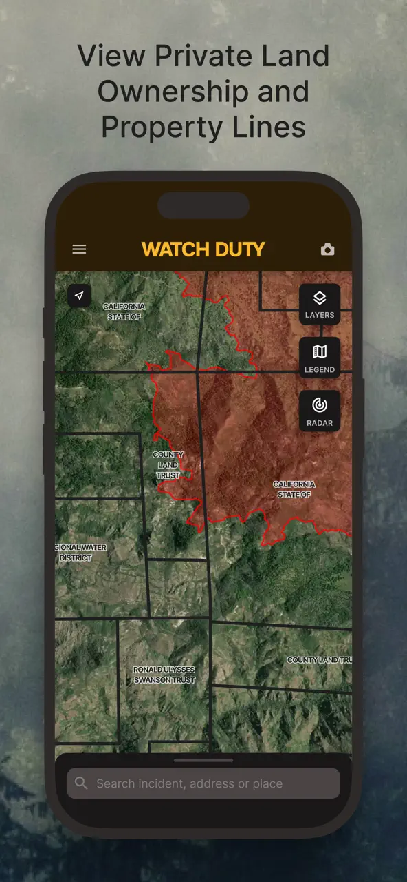 Watch Duty: Wildfire & Floods App Store pantalla 7 de 8 (store): App Store