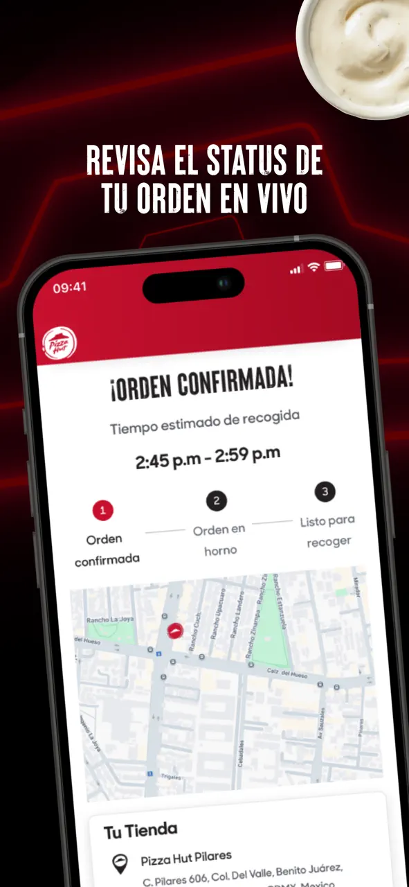 Pizza Hut Mexico App Store pantalla 5 de 5 (store): App Store