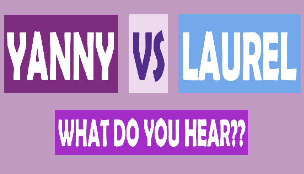 Screenshots flow in What do you hear?? Yanny vs Laurel