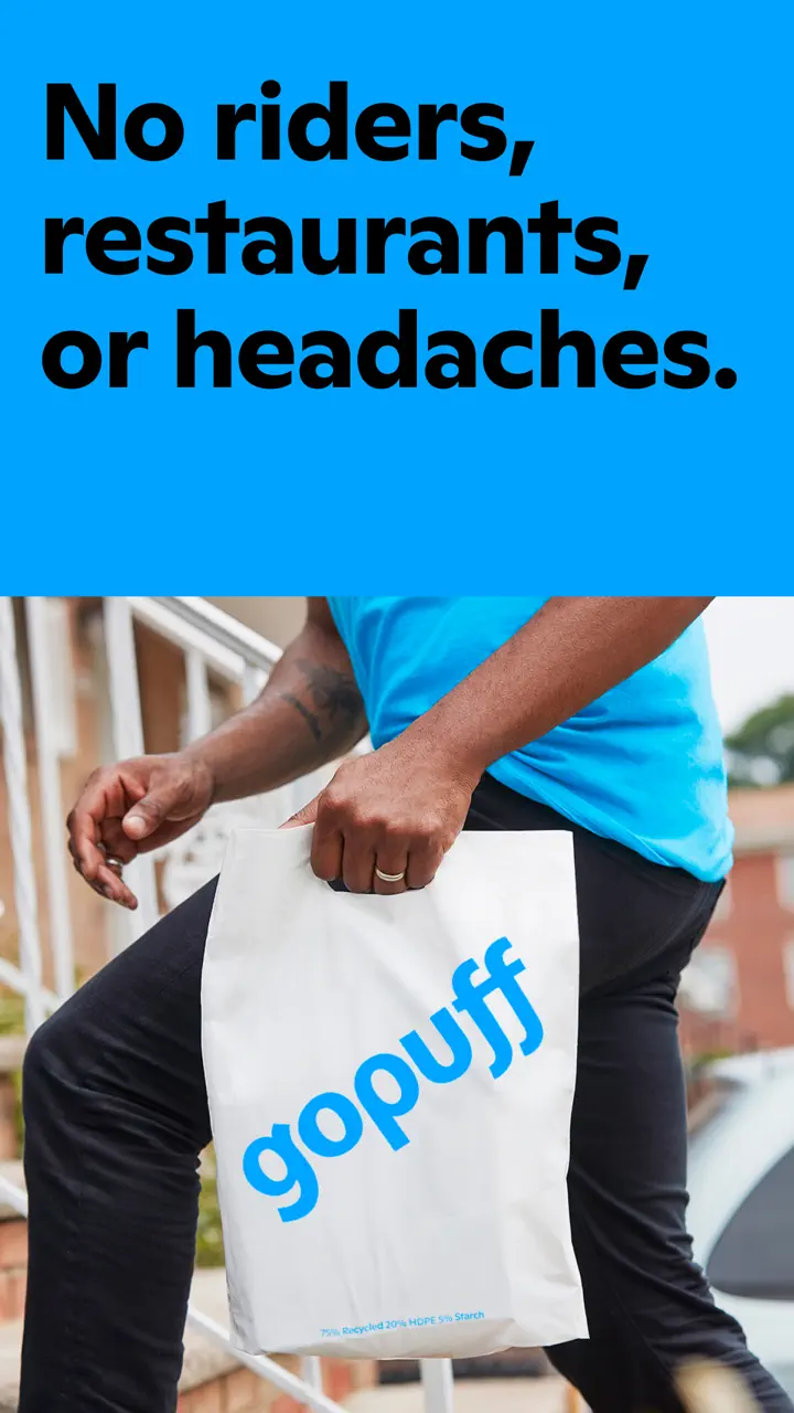 App Store flow in Gopuff Driver