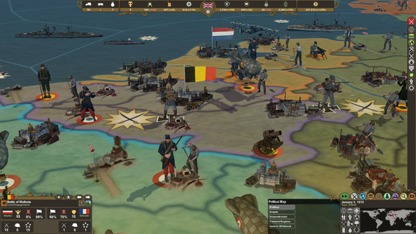 Making History: The First World War Screenshots pantalla 6 de 15 (game): Gameplay