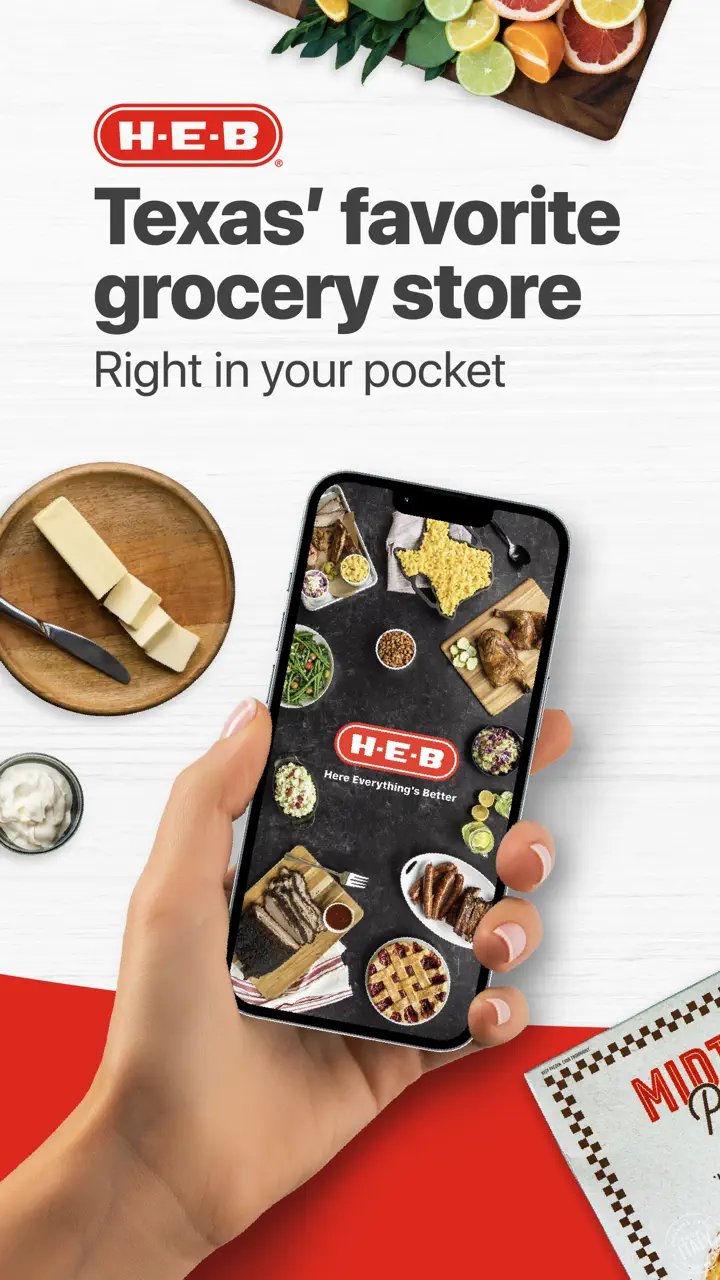 App Store flow in My H-E-B