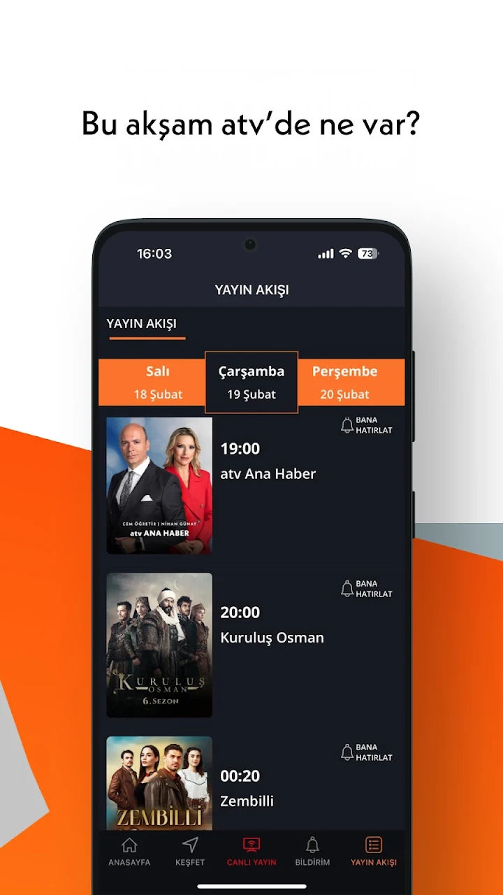atv - Canlı TV - Dizi İzle Google Play pantalla 5 de 11 (store): Google Play