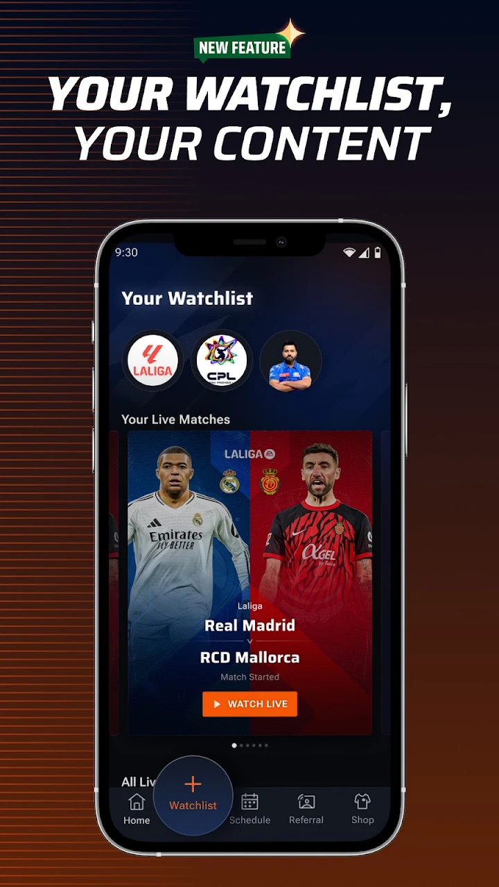 FanCode - Watch Live Sports Google Play pantalla 14 de 17 (store): Google Play