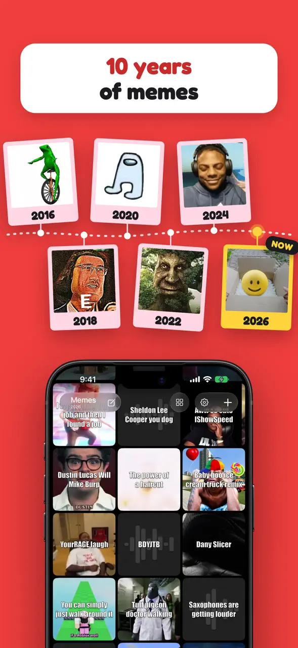 Meme Soundboard 2016-2026 App Store screen 6 of 7 (store): App Store