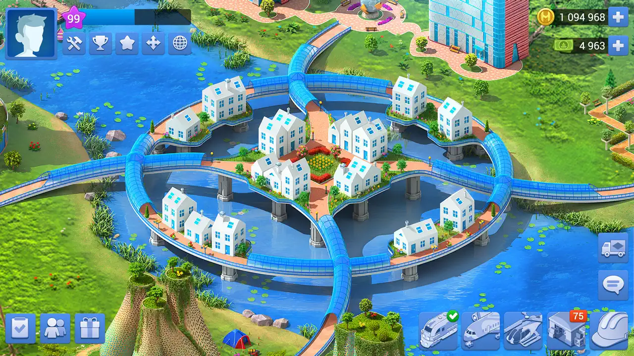 Megapolis: Construir cidade App Store pantalla 3 de 8 (store): App Store