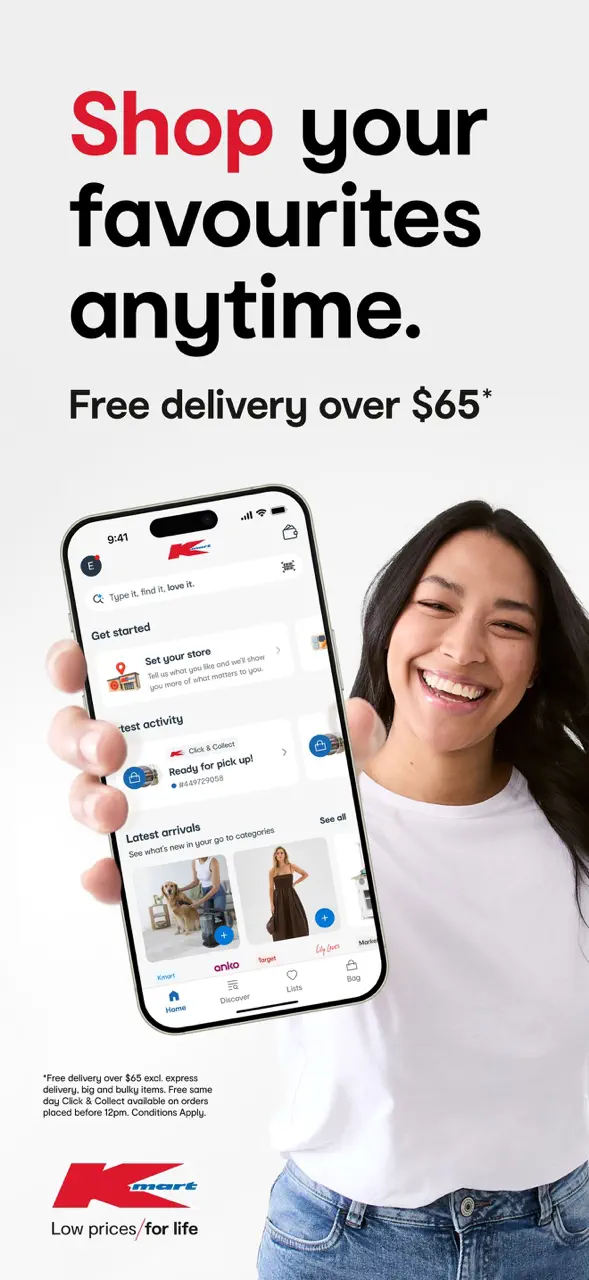 App Store flow in Shop Kmart Low Prices For Life