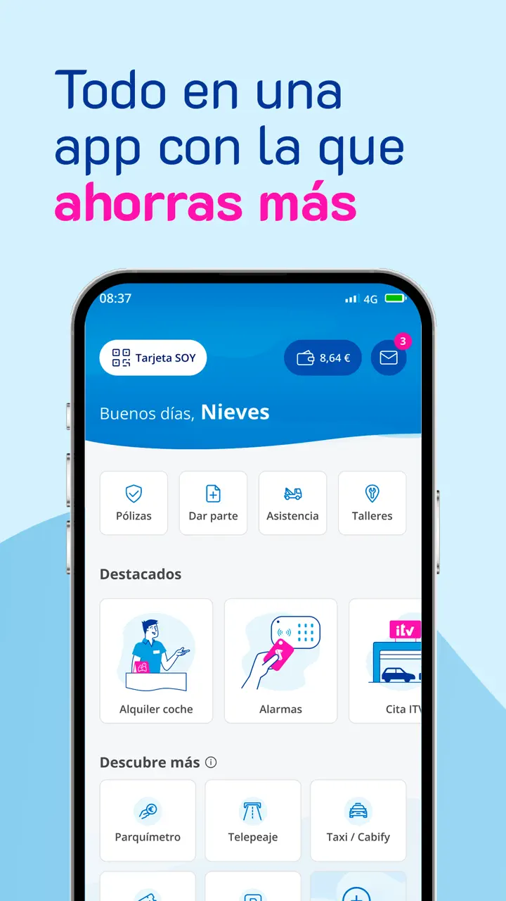 App Store flow in MutuaMás-Muévete, ahorra y más