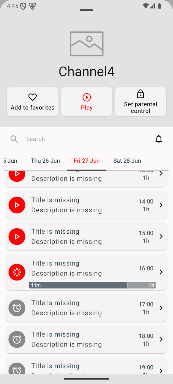 OttPlayer Google Play tela 7 de 18 (store): Google Play