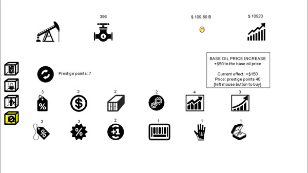 OPEC IDLE Screenshots screen 4 of 6 (game): Gameplay