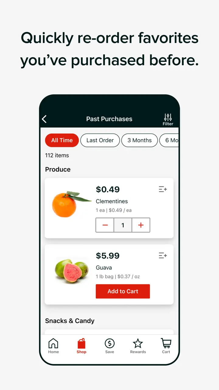 GIANT Food Stores App Store pantalla 6 de 8 (store): App Store