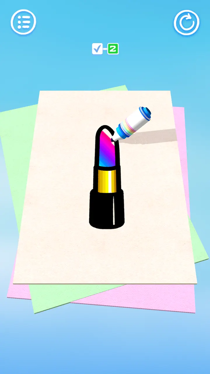 App Store flow in Color Me Happy!