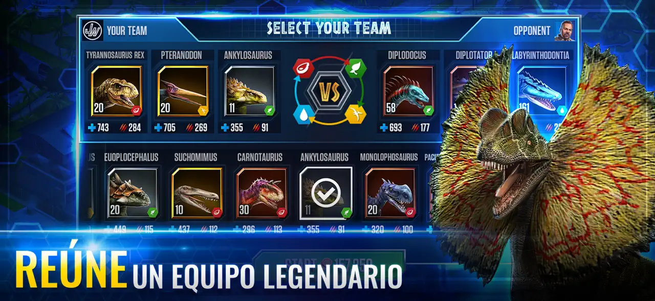 Jurassic World™: el juego App Store screen 5 of 10 (store): App Store