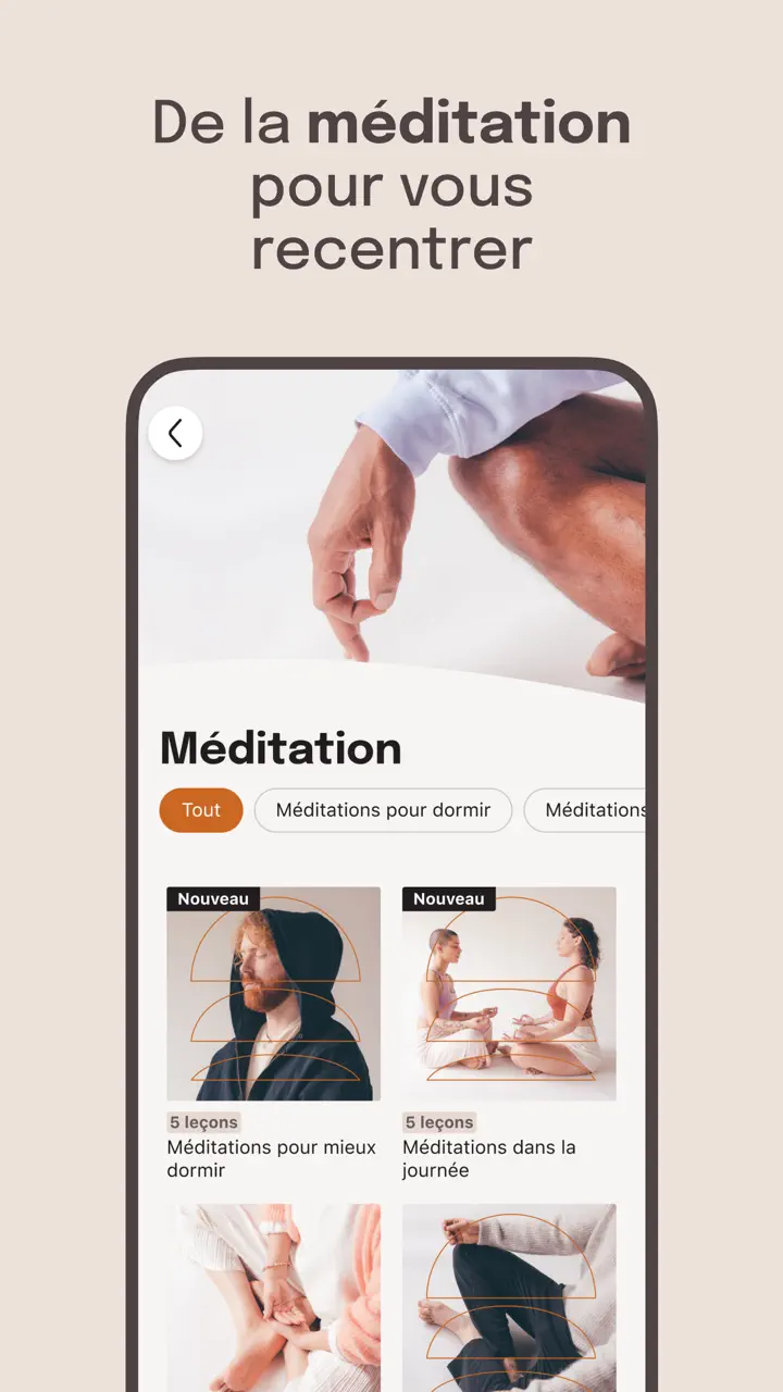 Zen by Deezer - Méditation App Store pantalla 4 de 8 (store): App Store