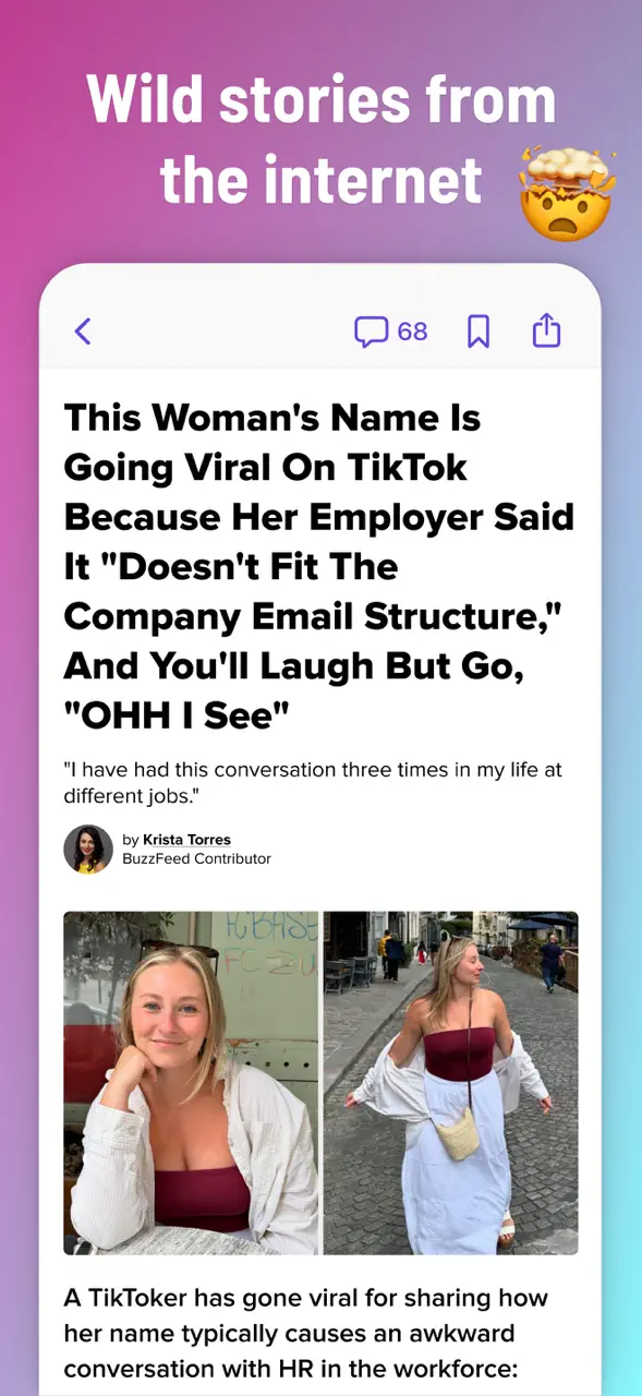 BuzzFeed - Quiz, Trivia & News App Store pantalla 7 de 10 (store): App Store