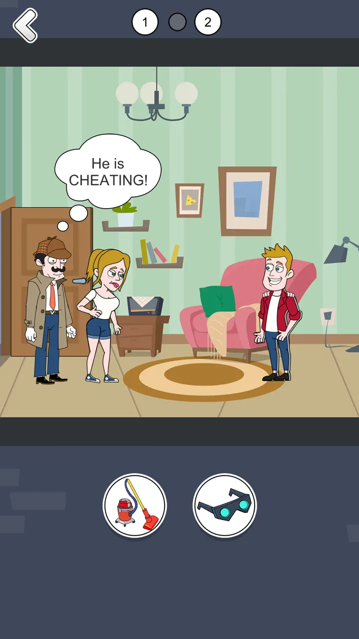 App Store flow in Clue Hunter