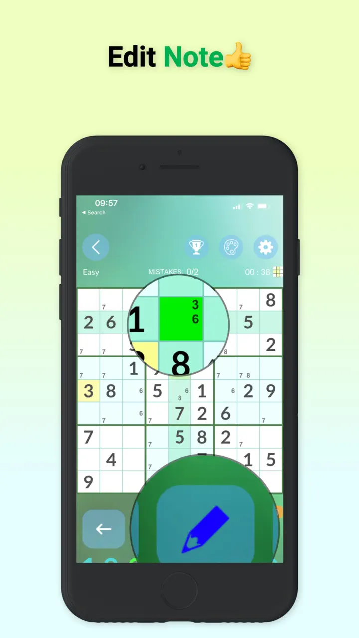 Sudoku Classic -Offline Puzzle App Store pantalla 5 de 8 (store): App Store
