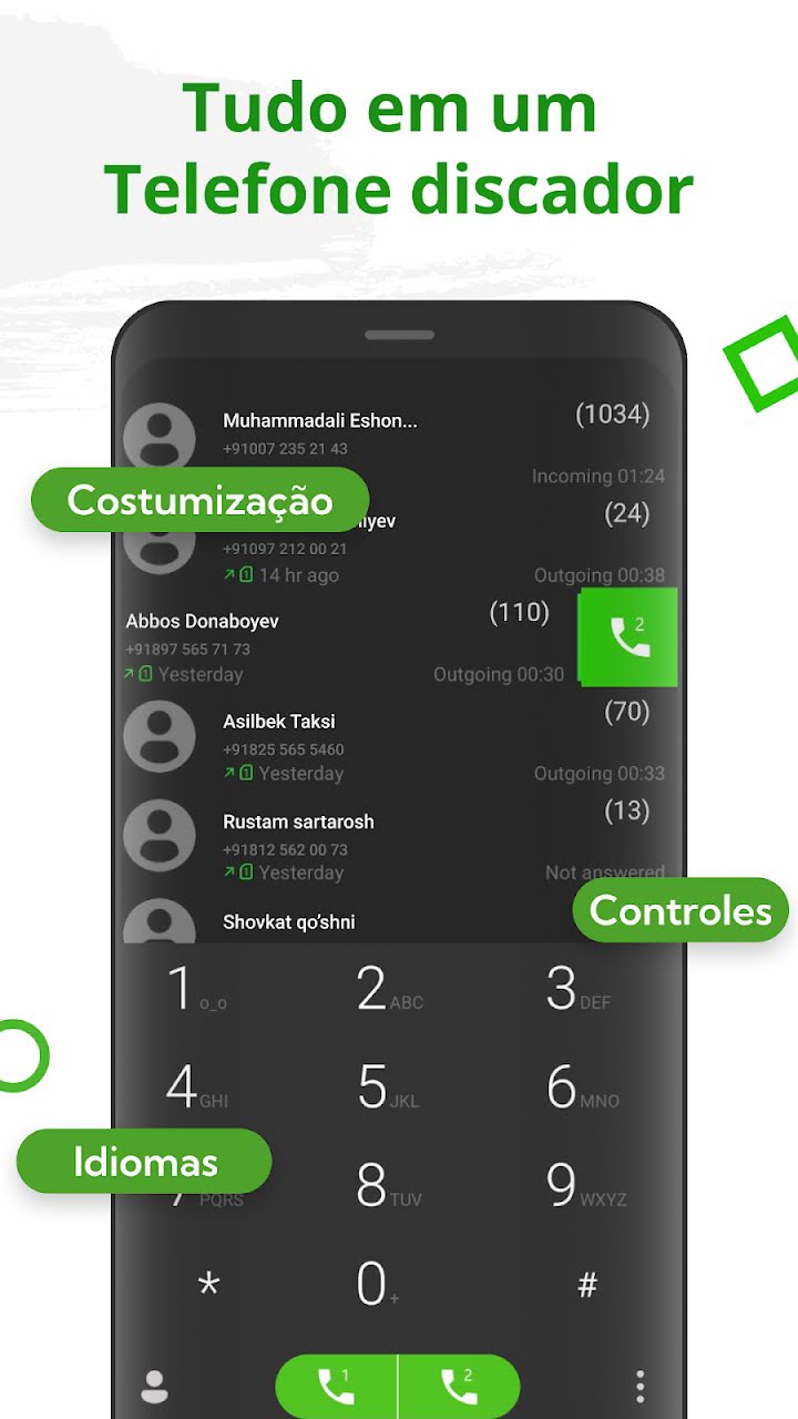 ExDialer: Discador de Telefone Google Play pantalla 10 de 10 (store): Google Play