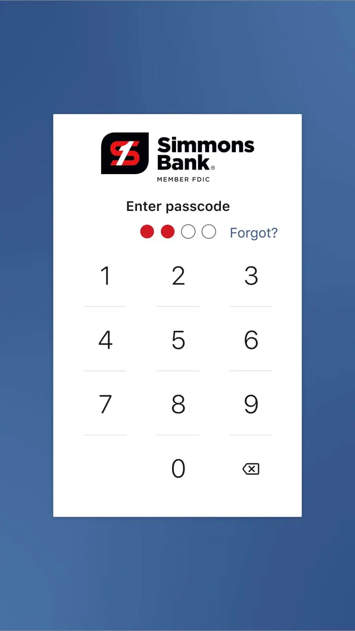 Simmons Bank App Store pantalla 7 de 10 (store): App Store