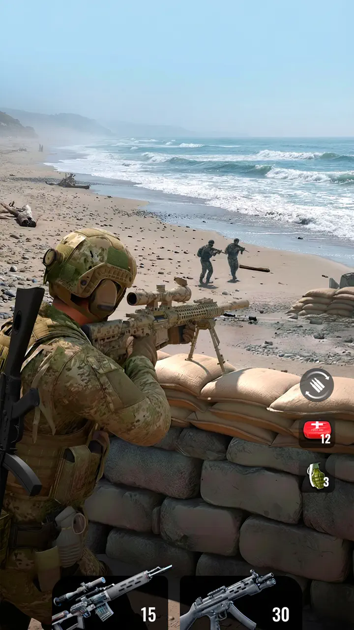 App Store flow in Shoot Out: Shooting Simulator