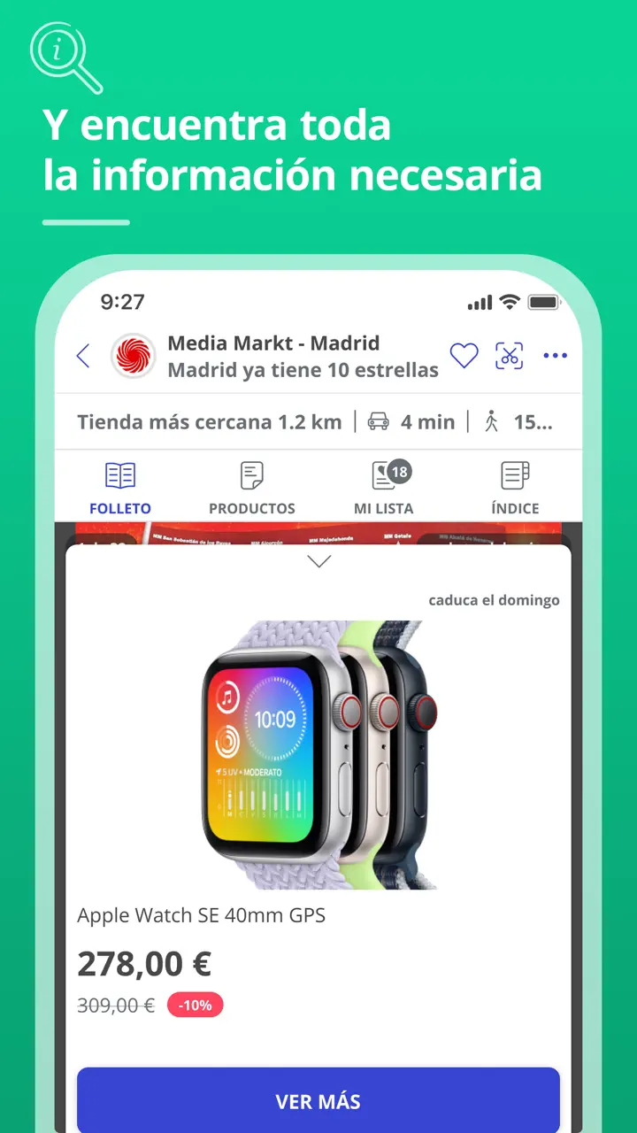 Ofertia - Ofertas y Catálogos App Store screen 6 of 8 (store): App Store