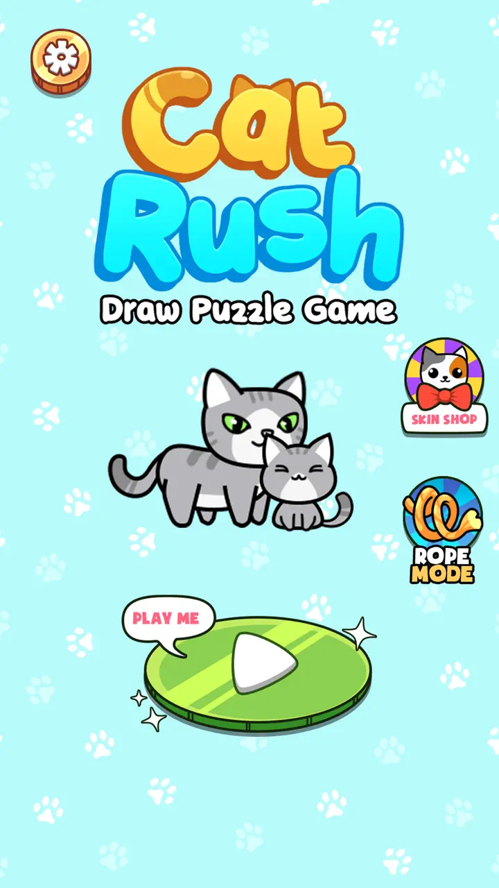 App Store flow in Cat Rush: Draw Puzzle Game