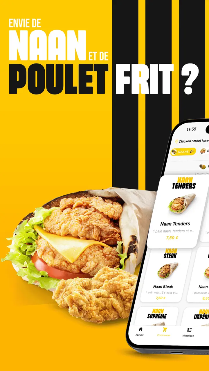App Store flow in Chicken Street France