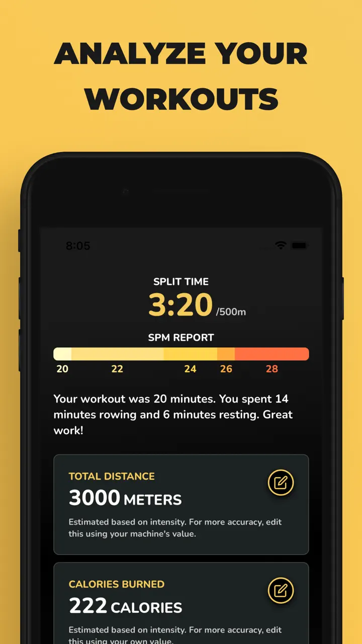 Start Rowing - Workouts App App Store tela 5 de 7 (store): App Store