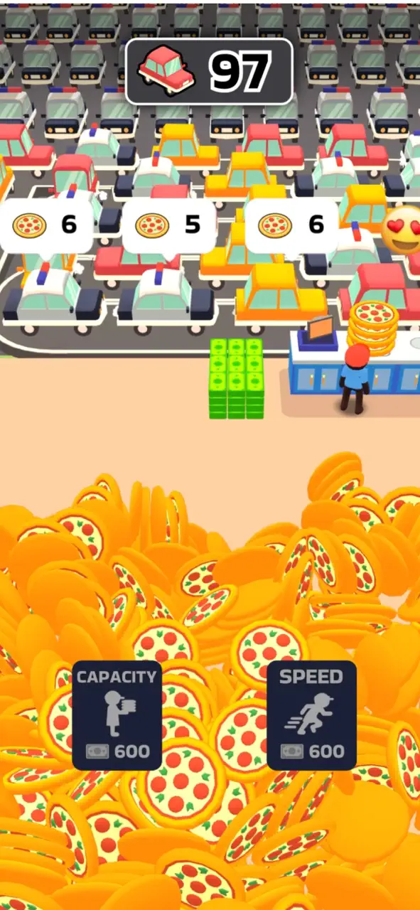 App Store flow in Pizza Ready
