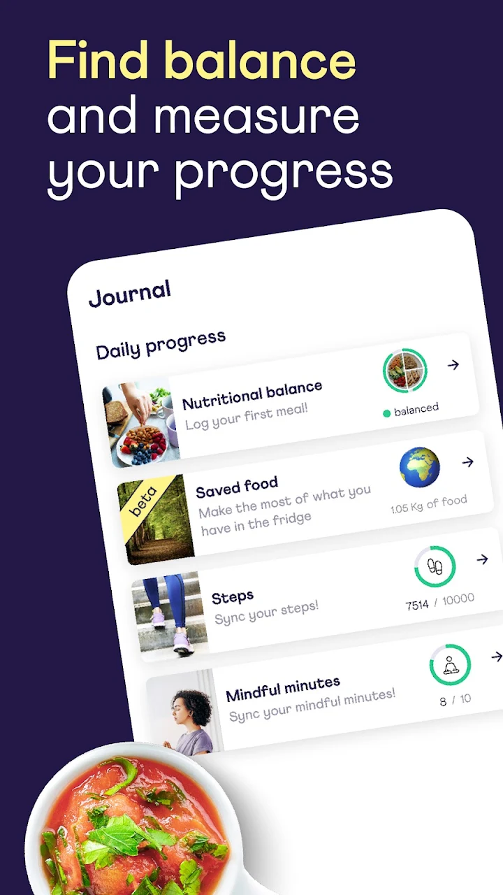 ekilu - healthy recipes & plan Google Play screen 5 of 16 (store): Google Play