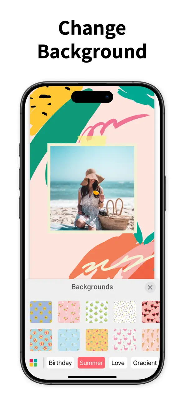 Layout: コラージュ - 写真加工 - Mixgram App Store pantalla 6 de 8 (store): App Store