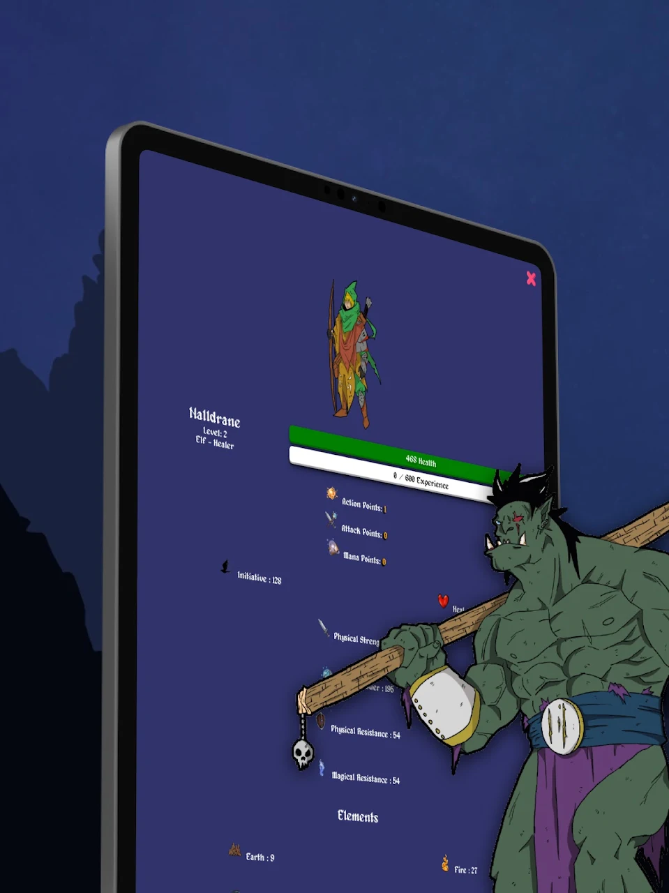 Dark Blue Dungeon Google Play screen 8 of 12 (store): Google Play