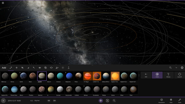 Universe Sandbox Screenshots pantalla 5 de 17 (game): Gameplay