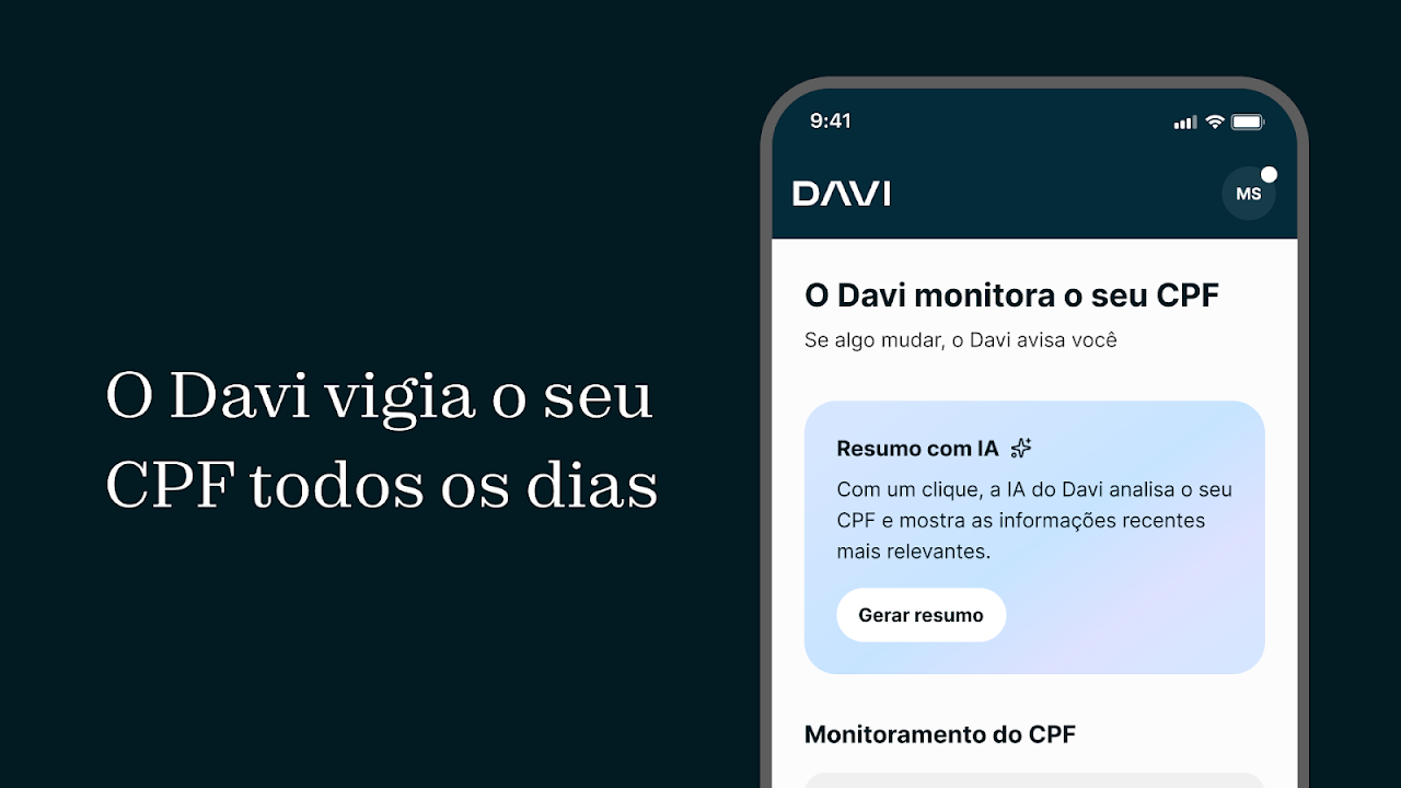 Davi - Proteção contra golpes Google Play pantalla 15 de 16 (store): Google Play