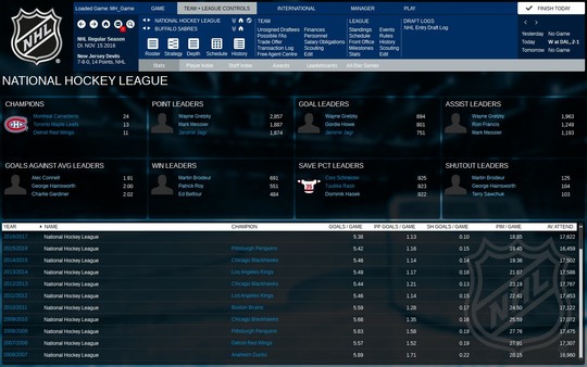 Franchise Hockey Manager 3 Screenshots pantalla 10 de 18 (game): Gameplay