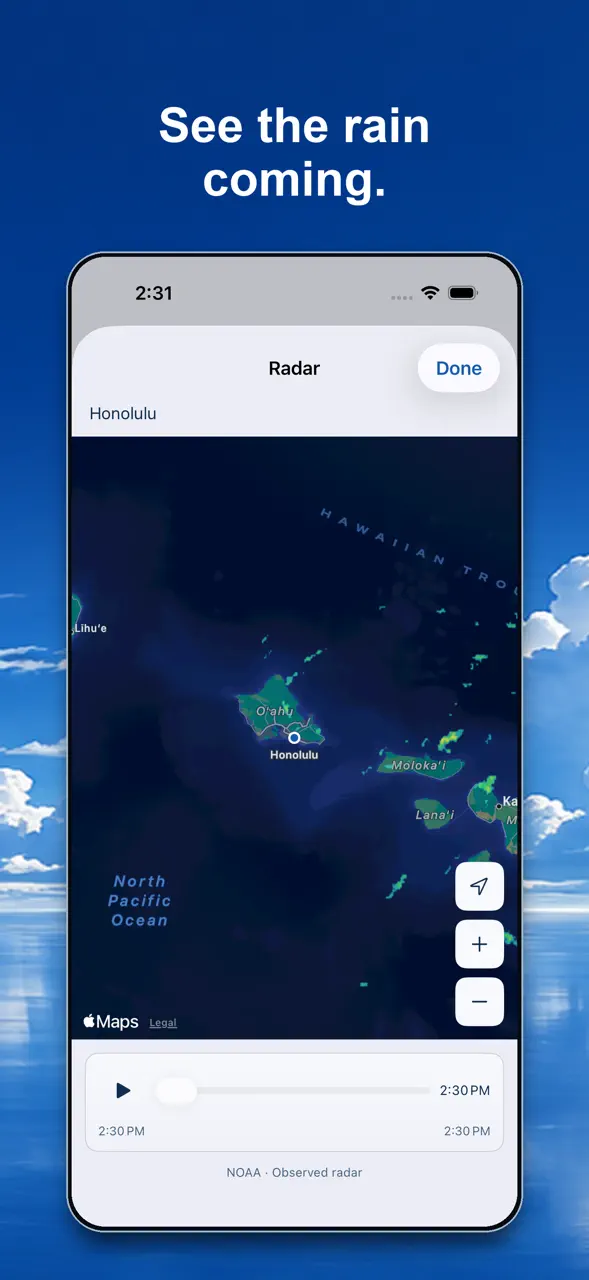 RetroWeather TV App Store pantalla 7 de 8 (store): App Store
